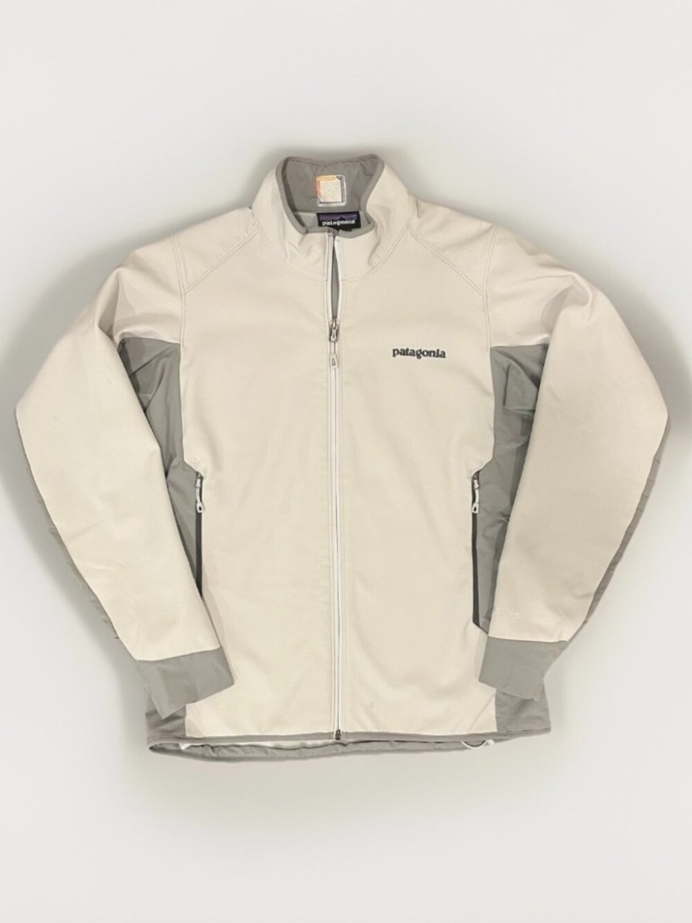 Patagonia Adze Hybrid Performance Jacket Polartec Windblocker Gray Size Small